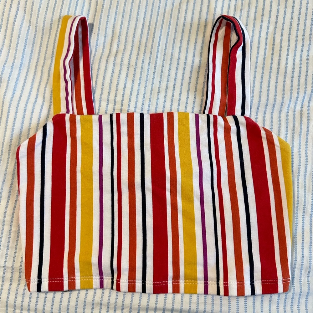 Forever 21 striped tank top
